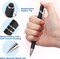 8 Pack Black Ballpoint Pen 2-in-1 Stylus - Retractable Metal Pen With Stylus Tip for Touch Screens, 1.0 mm Black Ink